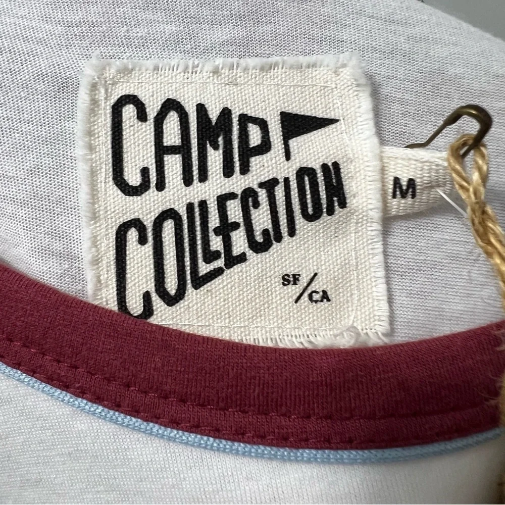 Camp Collection NWT Texas A&M Women's Gig Em Aggies Raglan Tee Size M - Picture 4 of 10